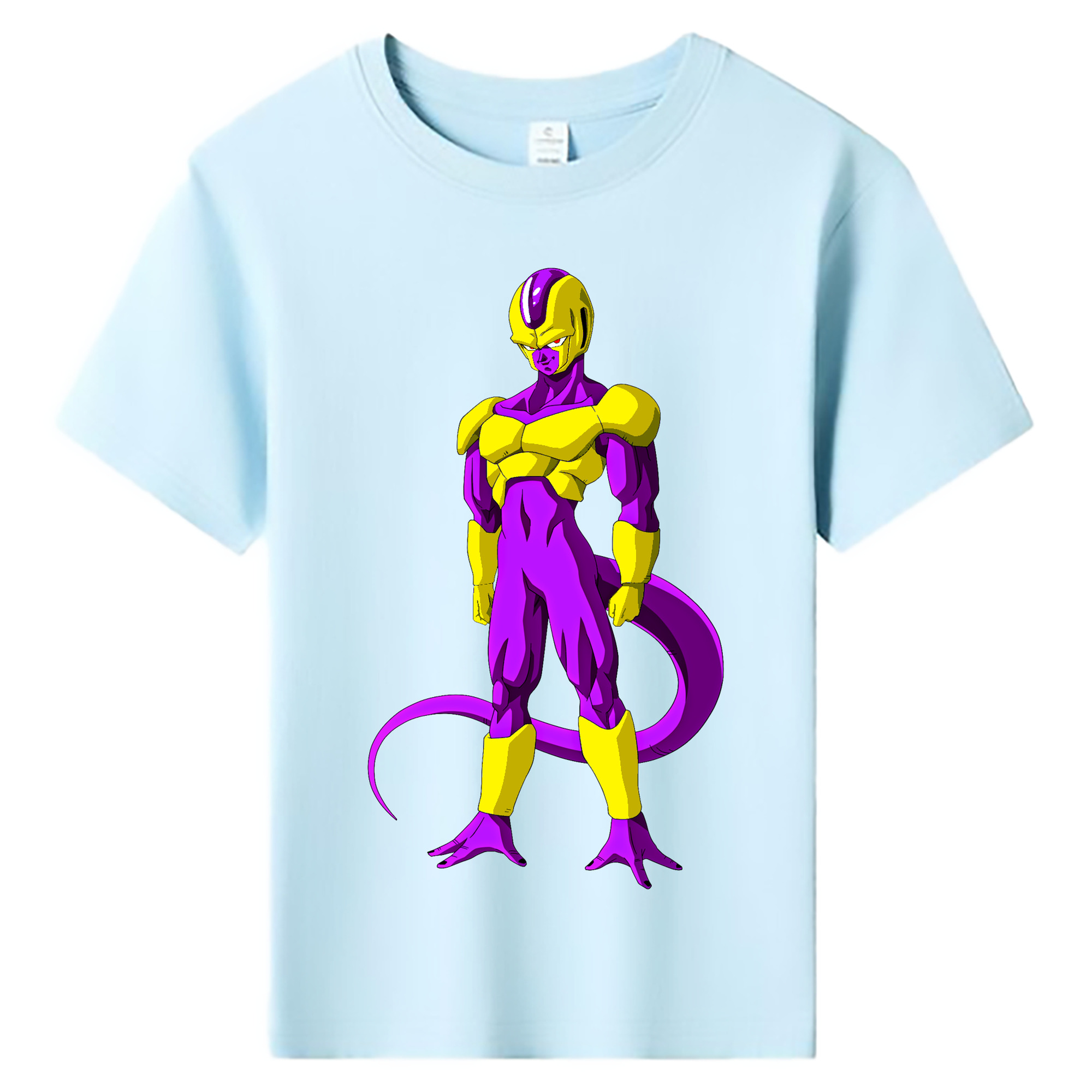 （画像用） ドラゴンボール フリーザ DRAGON BALL Frieza 綿100％キッズTシャツ（フロントプリント）